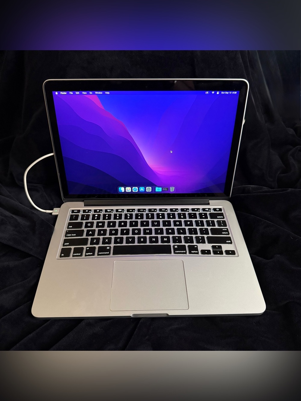 Apple MacBook Pro 13” 2015 Laptop - Silver and Black